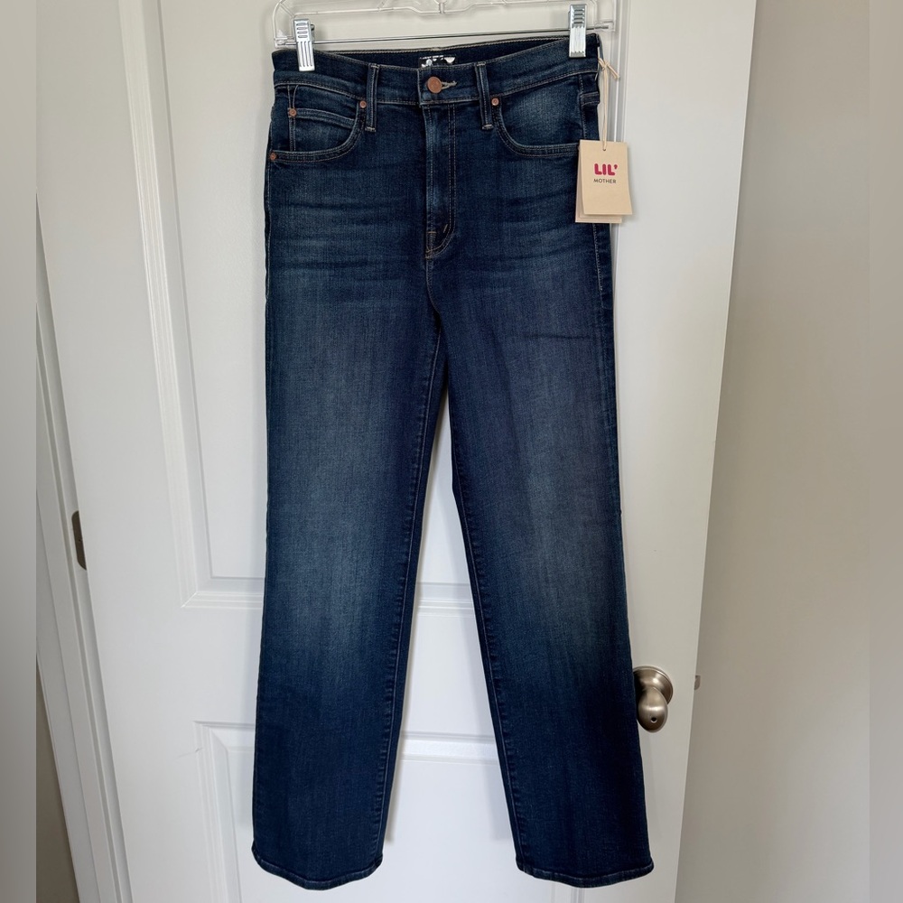 MOTHER Denim Lil Kick It Troublemaker Size 25 NWT
